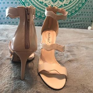 Pierre Dumas Nude High Heel Shoes